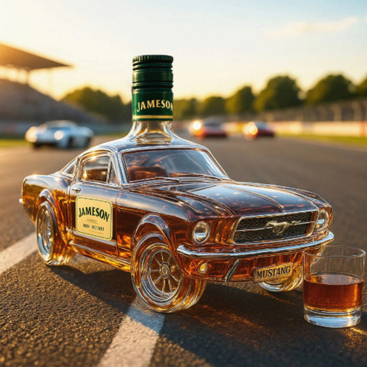Mustang Whiskey Bottle