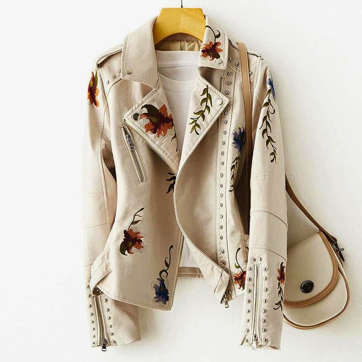 Vanya™ - Unique Edgy Leather Jacket