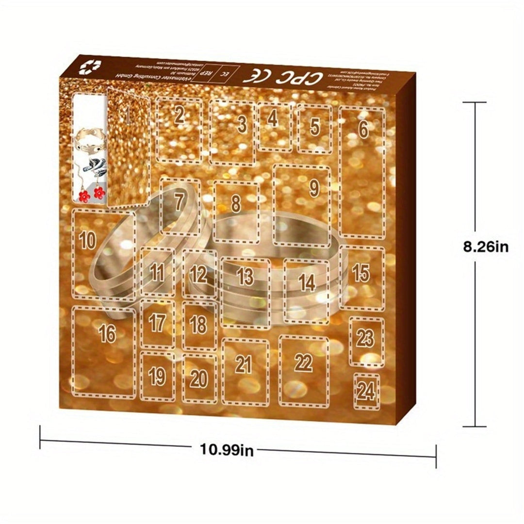 Advent Calendar with Christmas Jewelry 2025