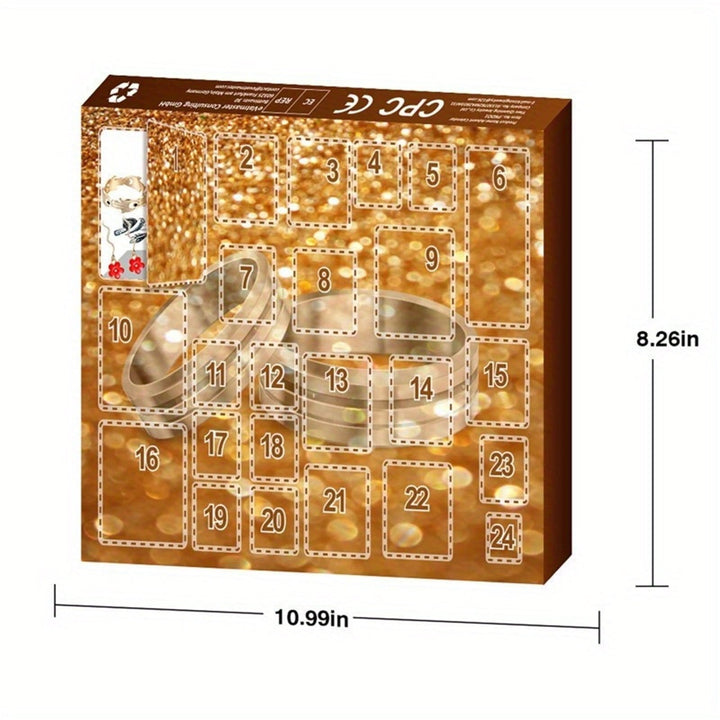 Advent Calendar with Christmas Jewelry 2025