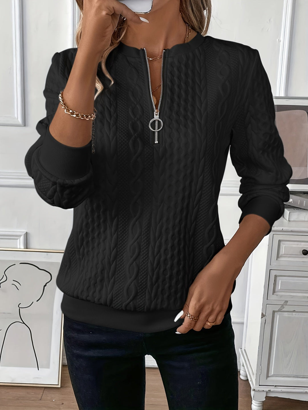 Londara™- Jumper with Zip