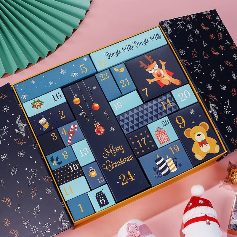 New Surprise Box for Christmas Gift 2025, Countdown Calendar Box