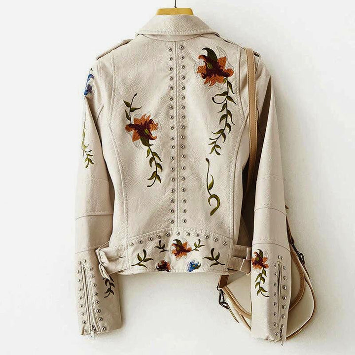 Vanya™ - Unique Edgy Leather Jacket