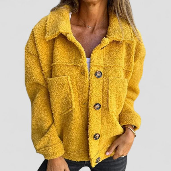 Dion™ - Short Wool Jacket with Lapels