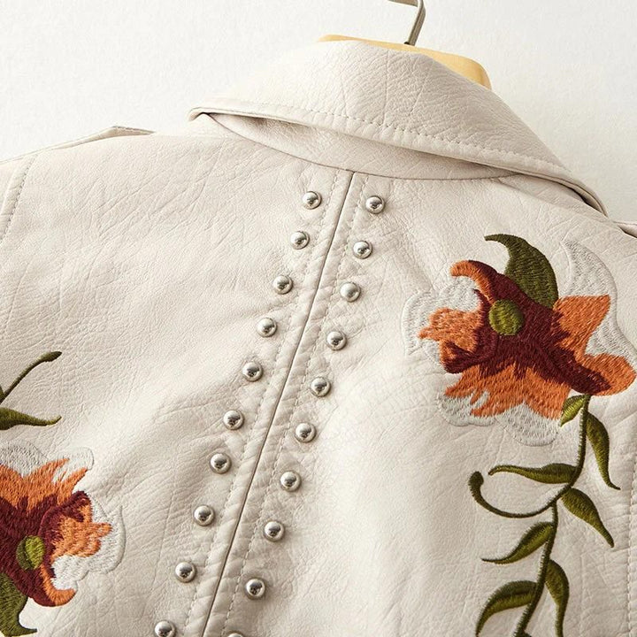 Vanya™ - Unique Edgy Leather Jacket