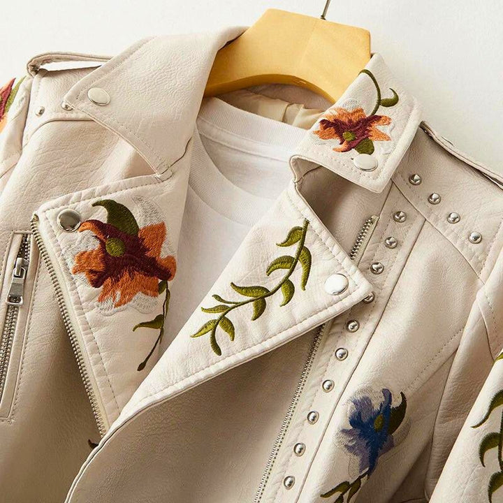 Vanya™ - Unique Edgy Leather Jacket