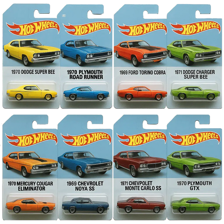 Hot Sale - 50% OFF - Hot Wheels Muscle Toy Car Advent Calendar - 24 DAYS 2025