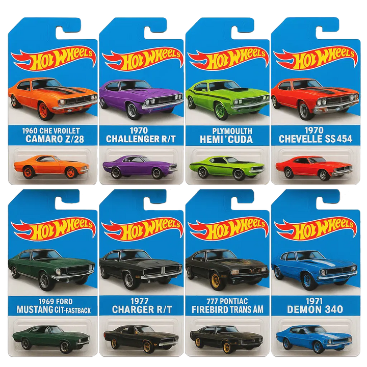 Hot Sale - 50% OFF - Hot Wheels Muscle Toy Car Advent Calendar - 24 DAYS 2025