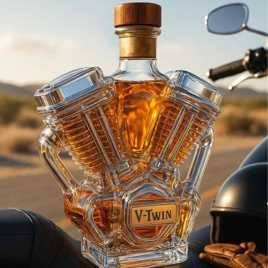 V-Twin Engine Decanter