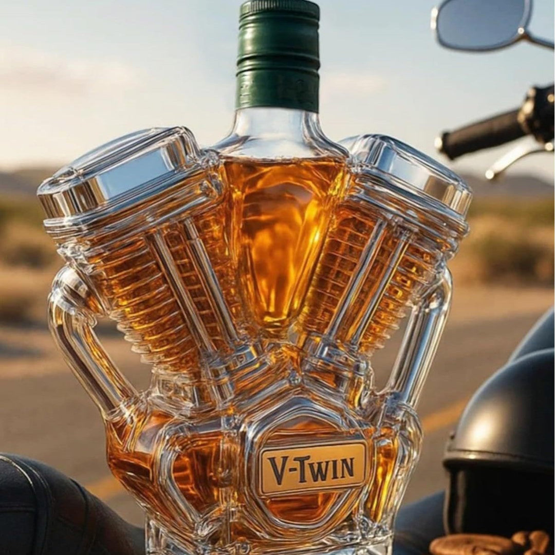 V-Twin Engine Decanter