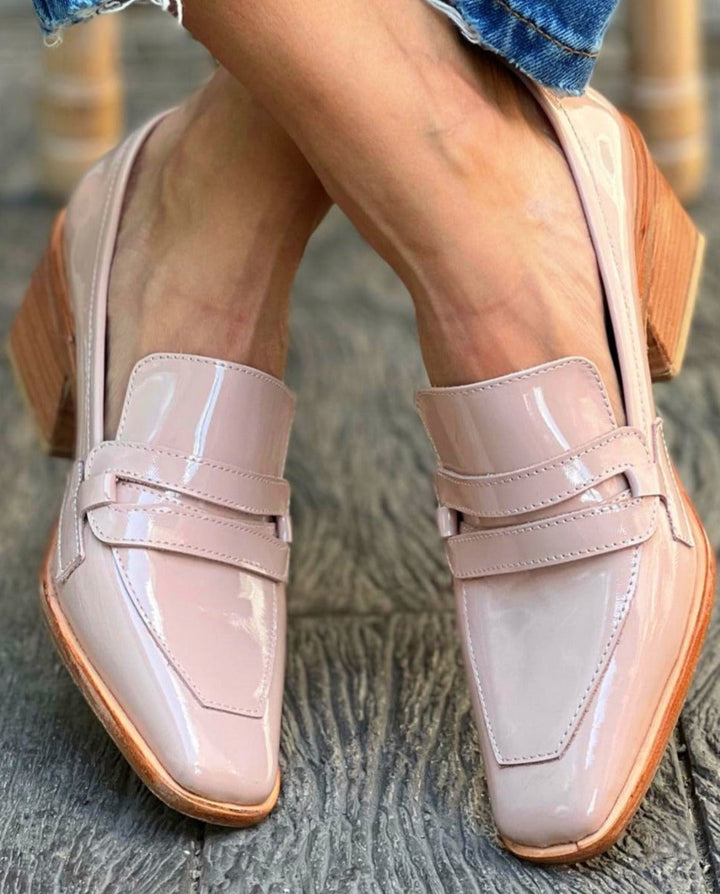 Elaine™ - Patent Leather Loafers
