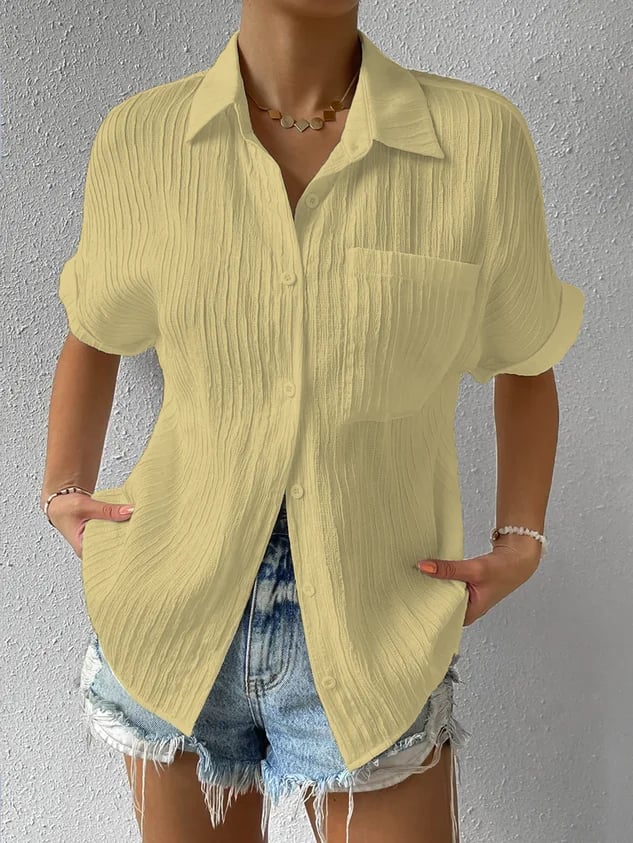 Camellia™ - Relaxed Textured Top