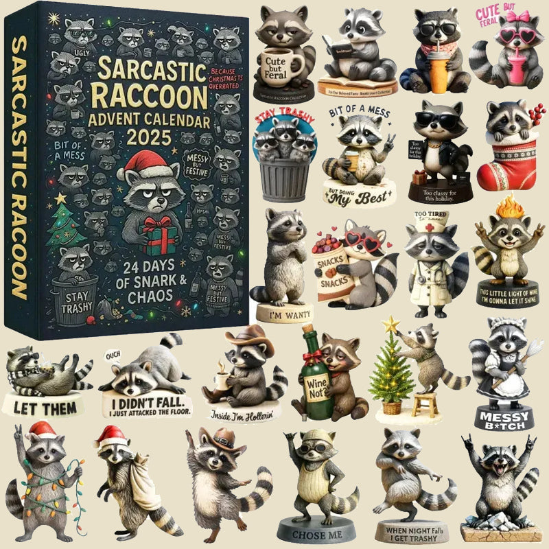 Sarcastic Raccoon | Advent Calendar 2025