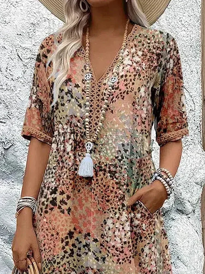 Harper™ - Vibrant Mid Length Dress