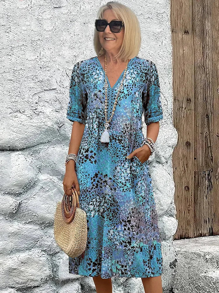Harper™ - Vibrant Mid Length Dress