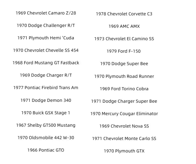 Hot Sale - 50% OFF - Hot Wheels Muscle Toy Car Advent Calendar - 24 DAYS 2025