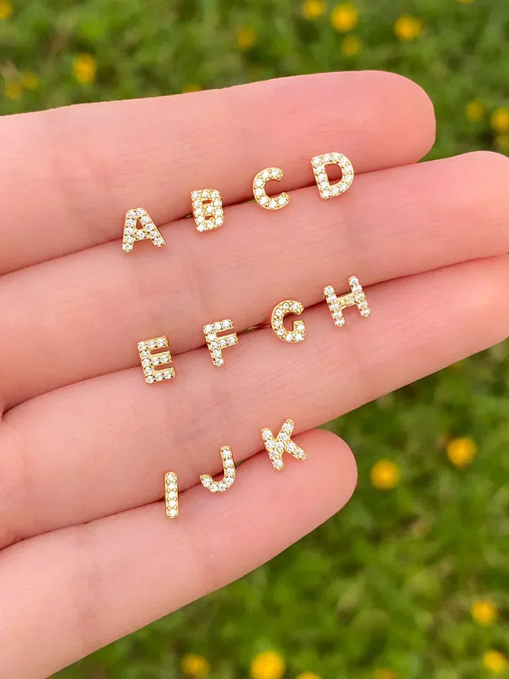 Elise™ - Initial Earrings