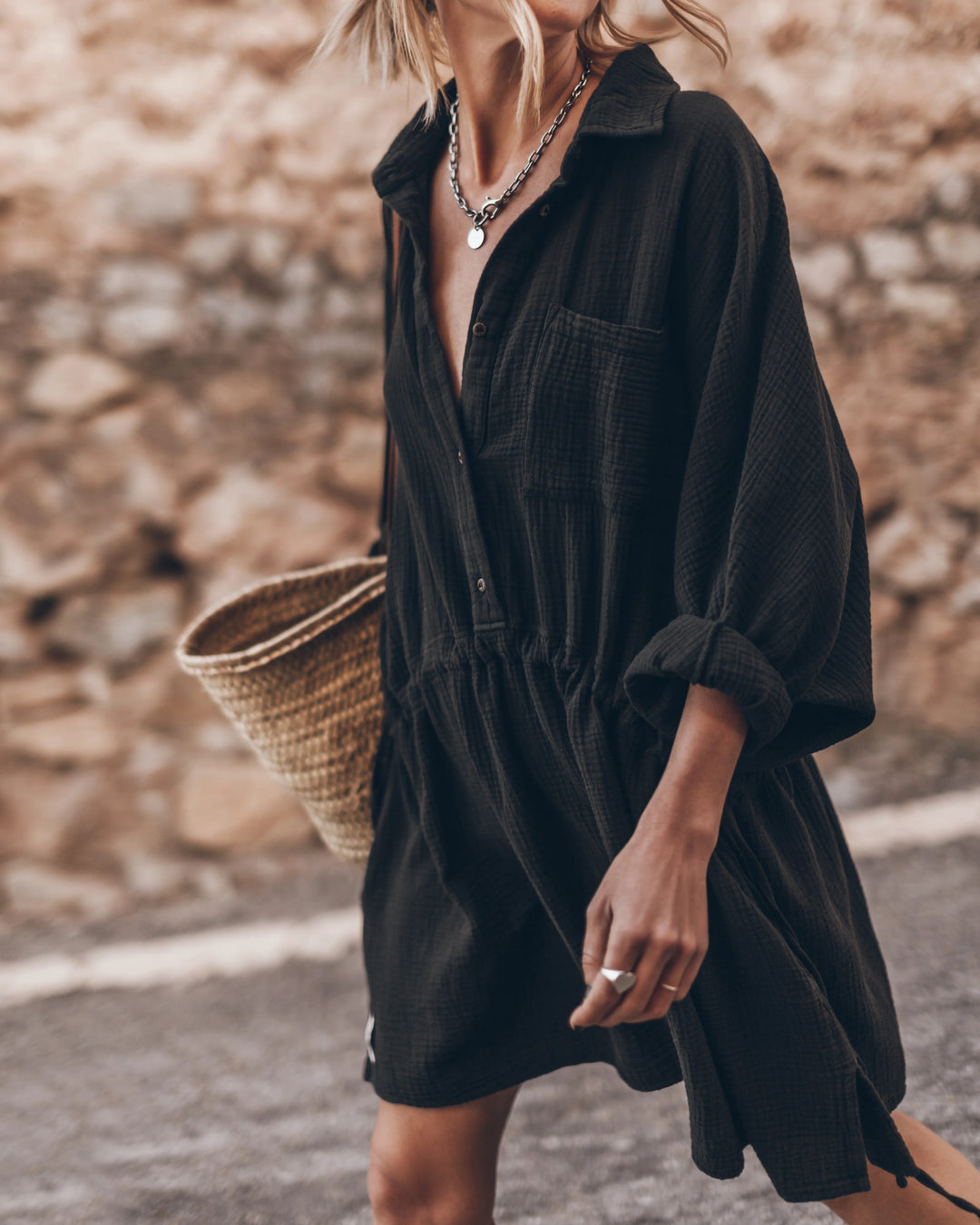 Eliana™ - Classic Shirt Dress