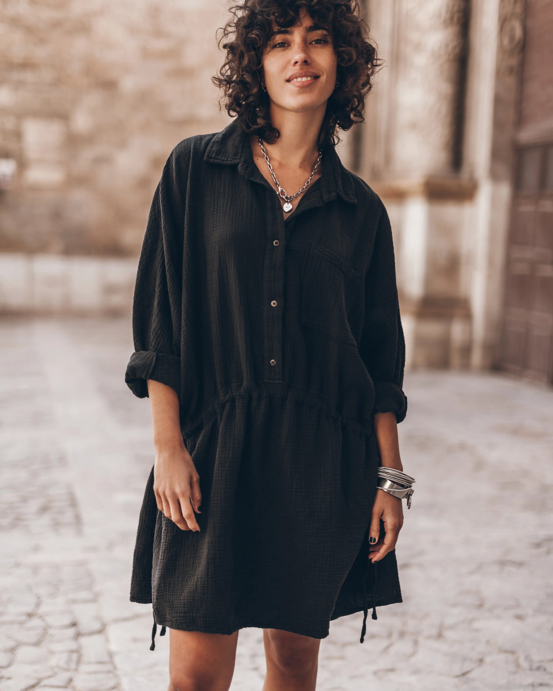 Eliana™ - Classic Shirt Dress